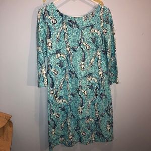 Lilly Pulitzer Mermaid Print Dres